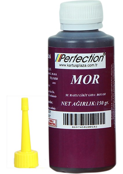 Chef Sıvı Su Bazlı Likit Gıda Boyası Mor 150 gr.