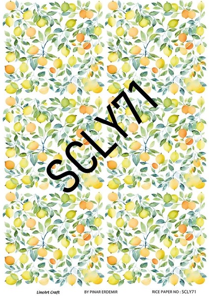 Sicilian Serisi SCLY71 Pirinç Dekopaj 30*42 cm