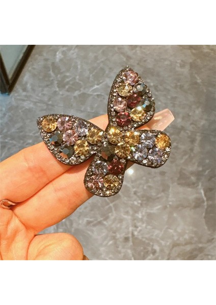 Adet/takım Parlak Kelebek Kırık Saç Klipleri Zarif Tokalarım Tokalar Kızlar Için Şapkalar Kadın Saç Aksesuarları (Yurt Dışından) indirimleri