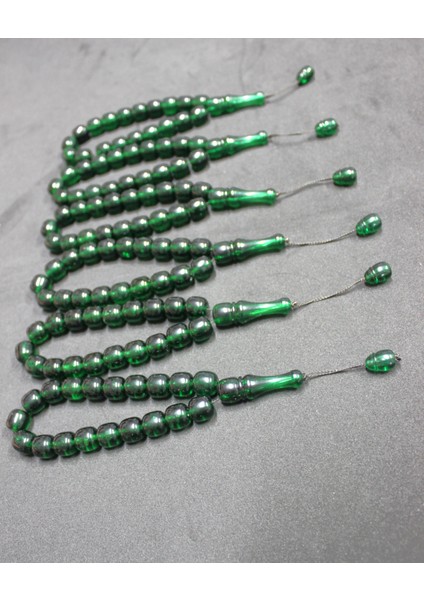 Efe Model Akrilik Monomer 6'lı Maskot Şakşak Tesbih | Hediyelik Aksesuar | Yeşil fırsatları