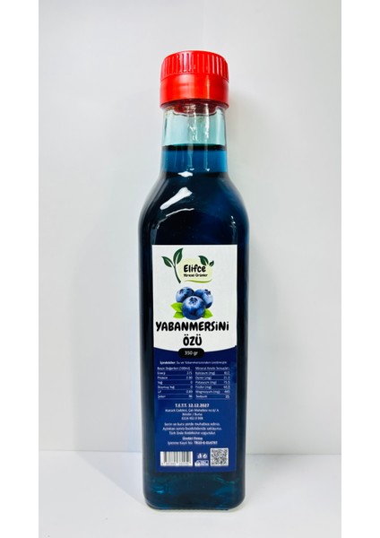 Doğal Yaban Mersini Özü 350 gr fiyatları