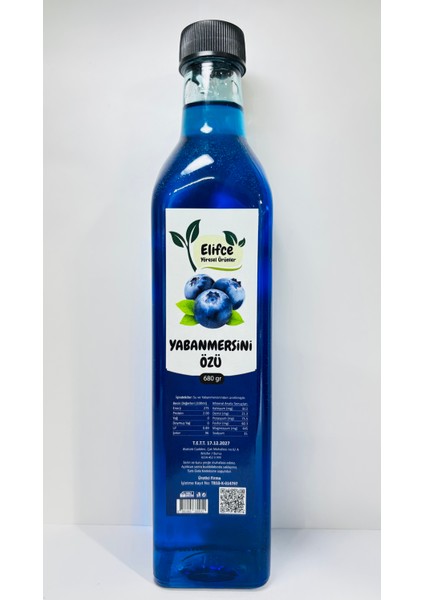 Yaban Mersini Özü 680 gr fiyatları