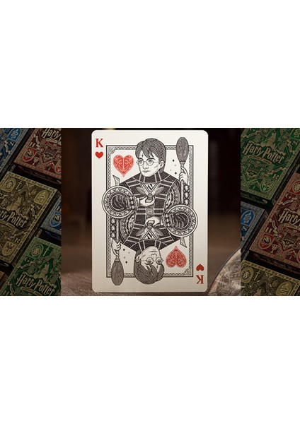 Harry Potter (Red-Gryffindor) Oyun Kartları indirimleri
