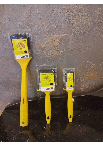 Jotun Anza Basic Sarı Kestirme Fırça Seti