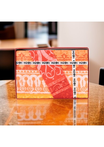 Premıum Kırmızı Turuncu Renk Pamuk Saten Çift Kişilik Nevresim Takımı Kutulu modelleri