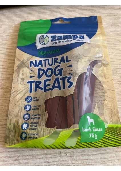 Kuzu Etli Dilimler 75 gr Köpek Ödül Maması