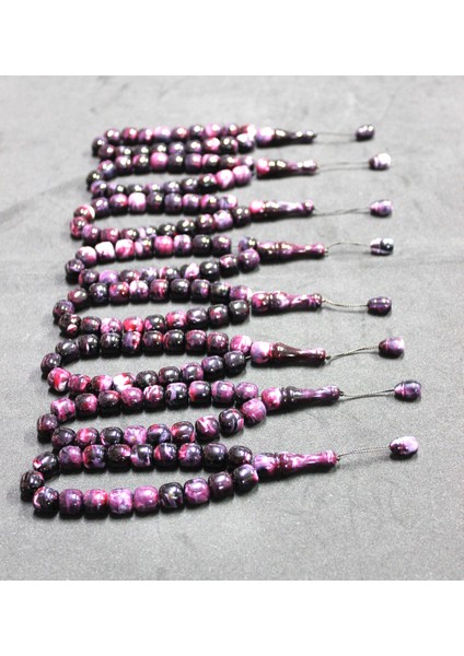 Efe Model Akrilik Monomer 8'li Maskot Şakşak Tesbih | Hediyelik Aksesuar | Mor fiyatları