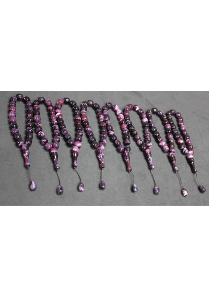 Efe Model Akrilik Monomer 8'li Maskot Şakşak Tesbih | Hediyelik Aksesuar | Mor modelleri