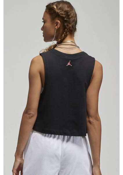 Jordan Heritage Tank Croped Stylerunner Kadın Crop Spor Atlet Siyah fiyatları