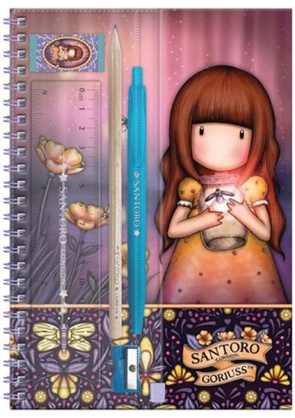 Santoro Gorjuss Firefly Dawn A5 Defter ve Kırtasiye Seti 1344GJ02 indirimleri