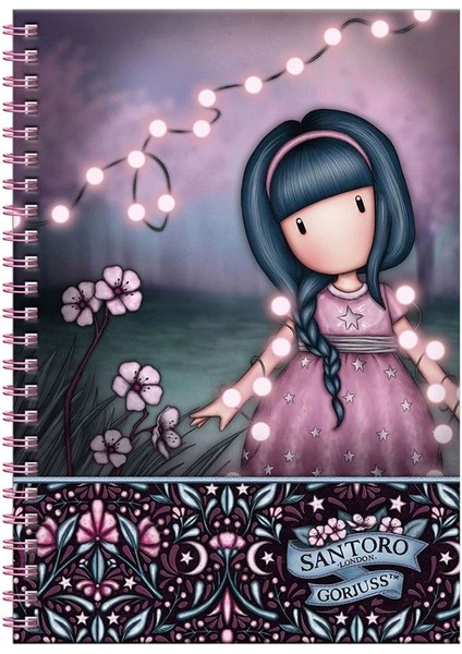 Santoro Gorjuss Fairy Dusk A5 Defter ve Kırtasiye Seti 1344GJ01