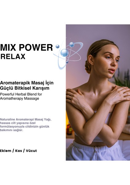 Aromaterapi Masaj Yağı Mix Power Relax 200 ml fırsatları