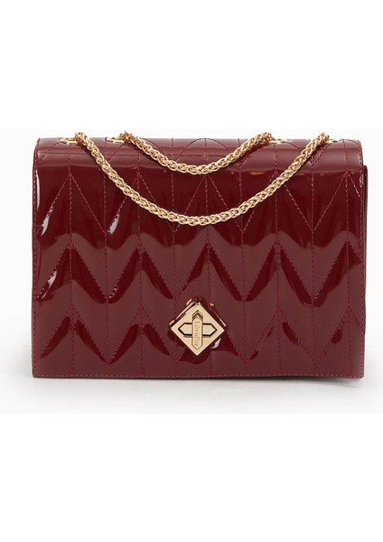 Bordo Rugan Kadın Omuz Çantası 930075 Çanta modelleri