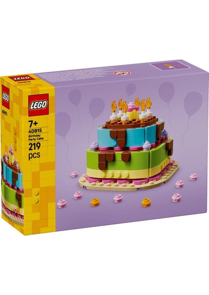 Iconic 40815 Birthday Party Cake