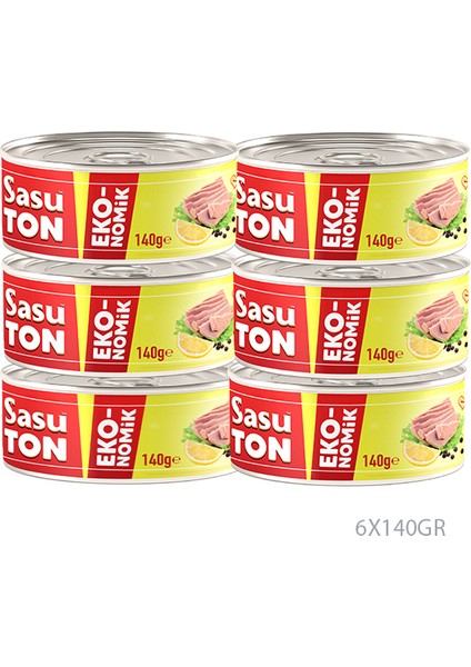 Ekonomik Ton Balığı 6X140GR