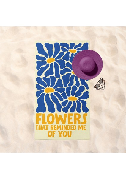 Echo Bloom Plaj Havlusu