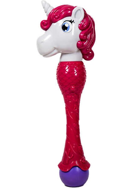 Bubble Wand Light Up Big Mermaid Unicorn 8823A