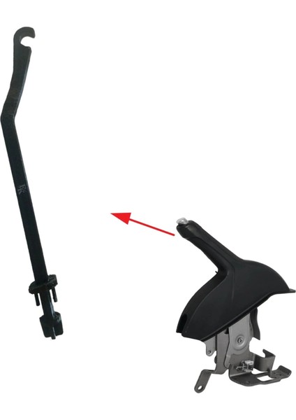 camkriko Fiesta + Courier El Fren Kol Plastiği (Tamir Takımı) 3D Printer Pla