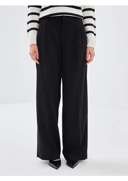 Lcw Vision Siyah Loose Fit Kadın Pantolon fırsatları
