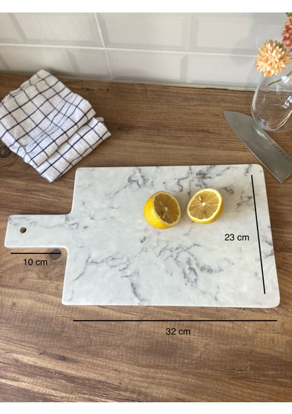 Quartz Mermer Kesme Tahtası Leke Tutmaz fırsatları