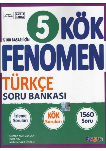 Fenomen 5.sınıf Kök Türkçe Soru Bankası