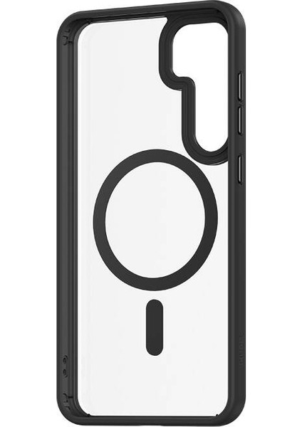 Galaxy S25 Plus Kılıf M-Safe Şarj Uyumlu Şeffaf Arka Yüzey Benks Magclap Tpu Çerçeve Kapak Siyah indirimleri