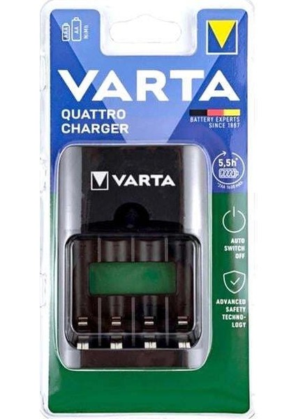 Varta Quattro Charger Type-C Girişli 4'lü Aaa-Aa Nı-Mh Pil Şarj Cihazı modelleri