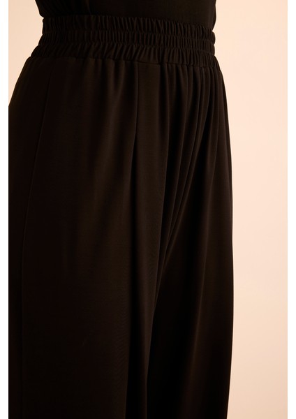 Beli Lastikli Örme Bol Pantolon indirimleri