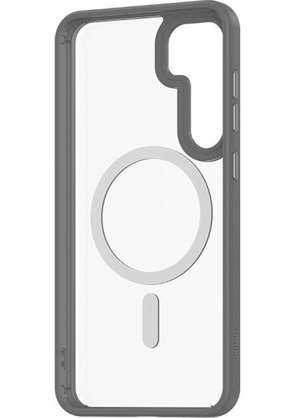 Galaxy S25 Plus Kılıf M-Safe Şarj Uyumlu Şeffaf Arka Yüzey Benks Magclap Tpu Çerçeve Kapak Gri fırsatları