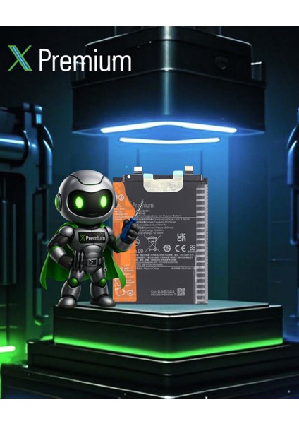 Xpremium Xiaomi Redmi Note 13 Pro 5g (BM5V) Batarya – 5020 Mah Süper Yüksek Kapasiteli Güçlendirilmiş Pil fiyatları
