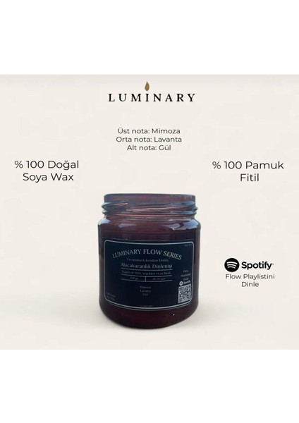 4'lü Spofity Listeli Meditasyon Mum Seti - Luminary Flow Series fiyatları