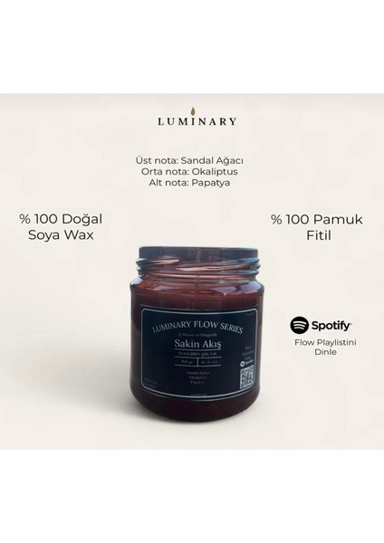 4'lü Spofity Listeli Meditasyon Mum Seti - Luminary Flow Series fırsatları