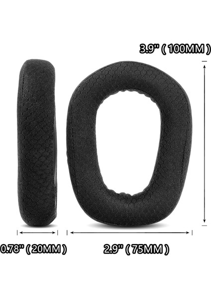 Logitech G435 Kulaklık Için Uyumlu Kulaklık YASTIĞI,G435 Wl Bluetooth Pedi Kulaklık Süngeri,minder Yalıtım Köpük Onarım Parçaları Earpad