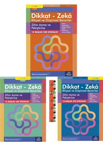 Zihin Açma ve Pekiştirme (8 - 9 -10-11YAŞ) - Dikkat Zeka