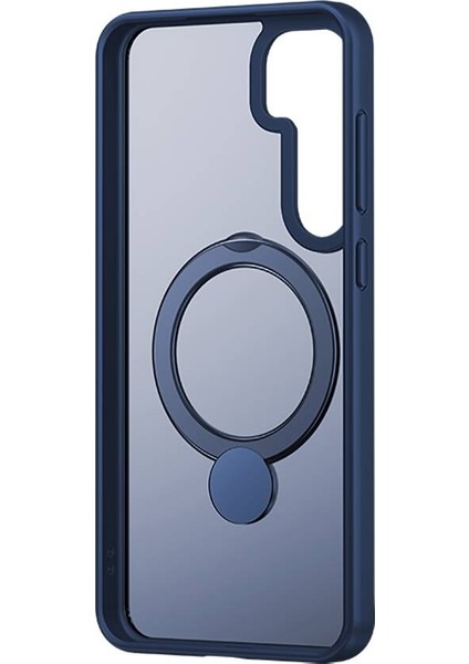 Galaxy S25 Plus Kılıf M-Safe Şarj Uyumlu Benks Standlı Mist Protective Kapak Mavi fırsatları