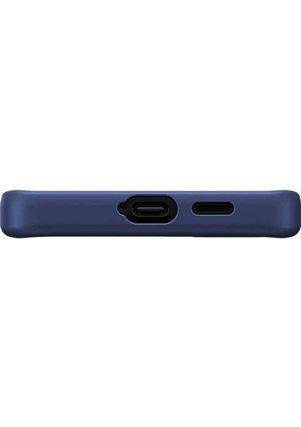 Galaxy S25 Plus Kılıf M-Safe Şarj Uyumlu Benks Standlı Mist Protective Kapak Mavi
