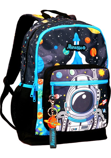 Astronot Desenli Erkek Çocuk İlkokul 3'lü Çanta Seti MINOSSOSET1005 modelleri