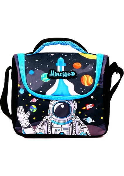 Astronot Desenli Erkek Çocuk İlkokul 3'lü Çanta Seti MINOSSOSET1005 fırsatları