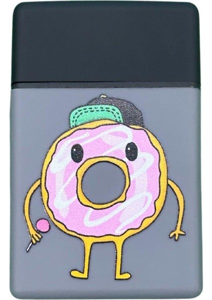 Rapçi Donut Gri Çakmak