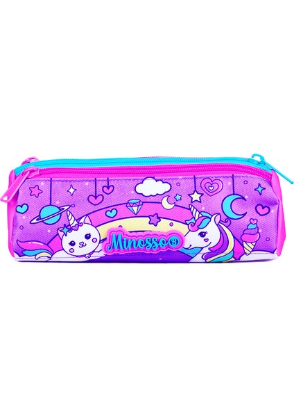 Simli Unicorn Desenli Kız Çocuk İlkokul 3'lü Çanta Seti MINOSSOSET1007 indirimleri