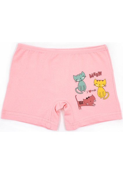 Kız Çocuk Boxer 3'lü Baskılı (%96 Pamuk - %4 Elastan) fırsatları