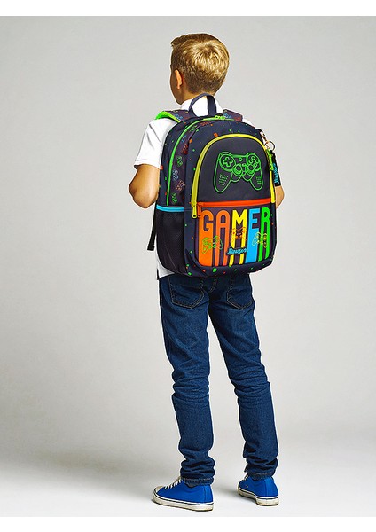 Gamer Desenli Erkek Çocuk İlkokul 3'lü Çanta Seti MINOSSOSET1009 fiyatları