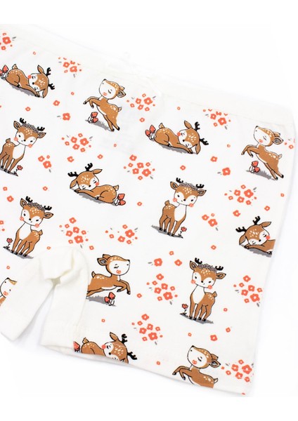 Kız Çocuk Boxer 3'lü Baskılı (%96 Pamuk - %4 Elastan) fırsatları