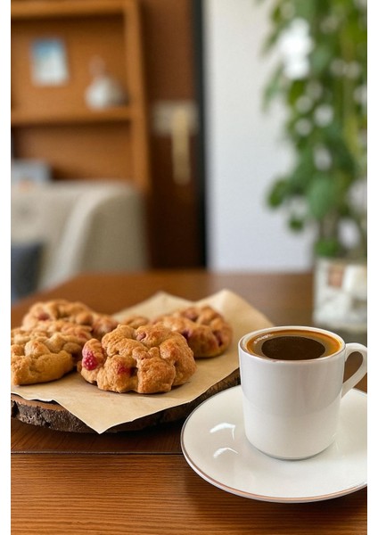 Denaro Home Tazza Real Gold Fileli 12 Parça 6 Kişilik Fincan Takımı