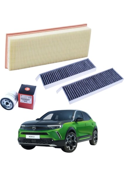 Opel Mokka 1.2 Puretech Benzin Periyodik Bakım Seti