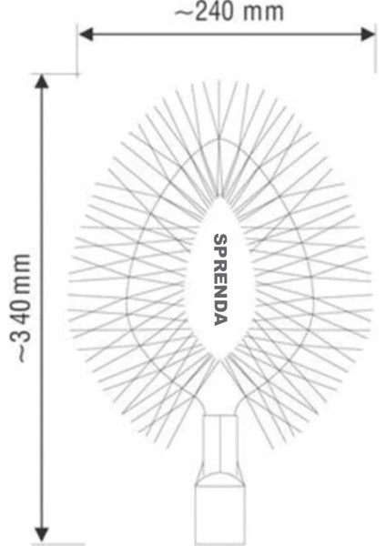 Örümcek Ağı Temizleme Fırçası Bükülebilir