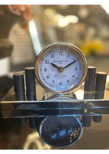 Masa Saati Vitale Metal Modern Saat 8*22*22 cm AK.IV0370 fiyatları