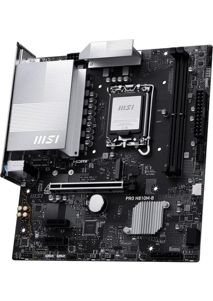 Msı Pro H810M-B Intel H810 Soket 1851 Ddr5 6400MHZ (Oc) M.2 Anakart fiyatları