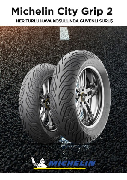Honda Pcx (2018-2020 Model) Takım Lastikleri Michelin City Grip 2