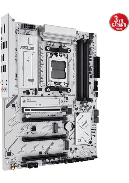 B850 Max Gamıng Wıfı W Amd B850 Soket Am5 Ddr5 8000MHZ(OC) M.2 Anakart
